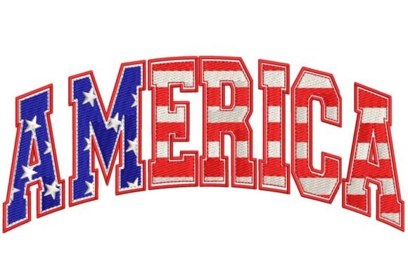 America 4th of July: Patriotic Embroidery Review