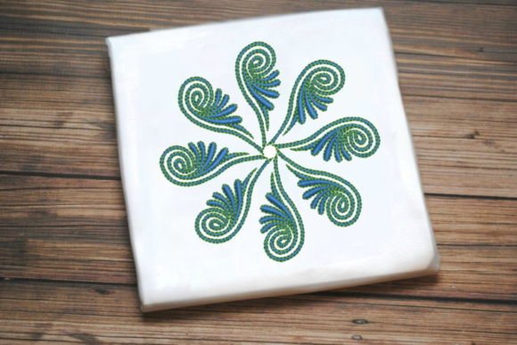Blue Green One Line Flower: An Etsy Seller Review