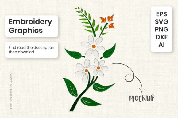 Embroidery Graphics Flowers SVG Review