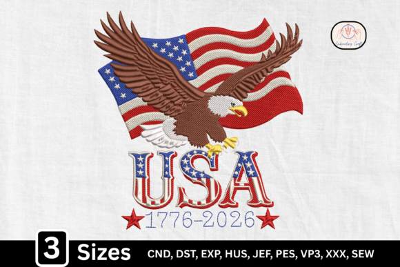Patriotic Eagle American Flag Design Review
