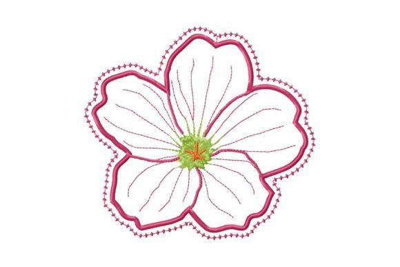 Pink Flower Applique: A Seller’s Review for Etsy