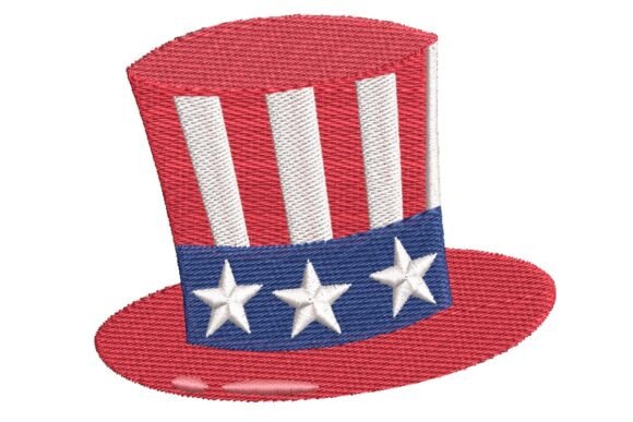 Uncle Sam Patriotic Top Hat: An Embroidery Review