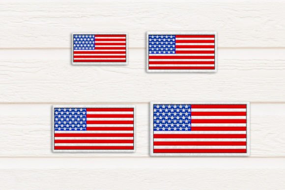 US Flag ITH Feltie Applique Review